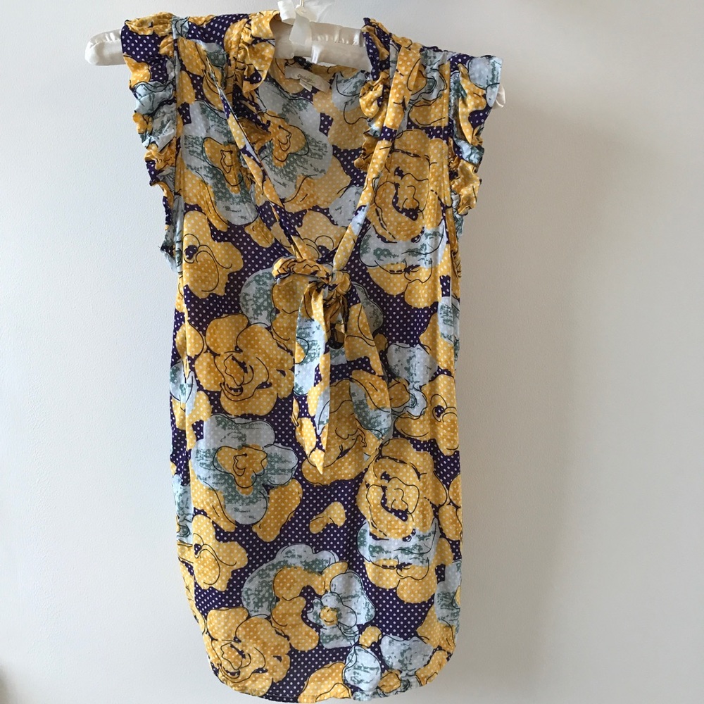 Porridge Anthroplogie Sleeveless Blouse